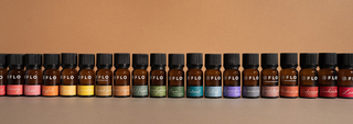 Some of the essential oils offered at FLO.