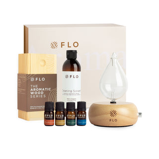 FLO Diffuser Home Aromatic Wood Bundle.