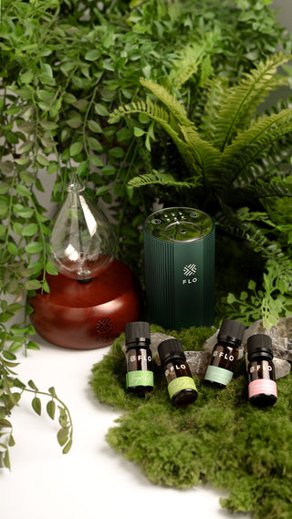 Diffuser Home and Diffuser Go with the Repel Essential Oil Collection.