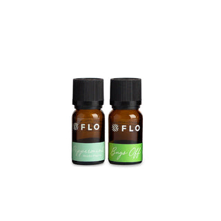 Peppermint and Bugs Off Essential Oils.