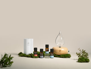 Diffuser Home and Diffuser Go with the Remedy Essential Oil Collection.