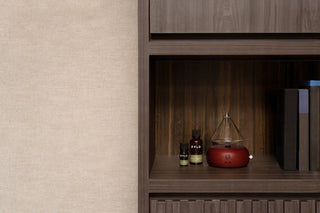 FLO Diffuser Home on top of a shelf.