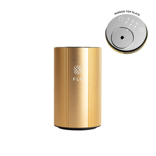FLO Diffuser Go in Champagne Gold.