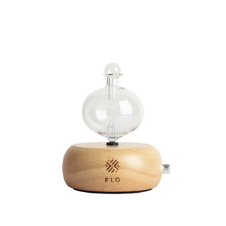 Sphere Glass Chamber with Oak Wood Base.