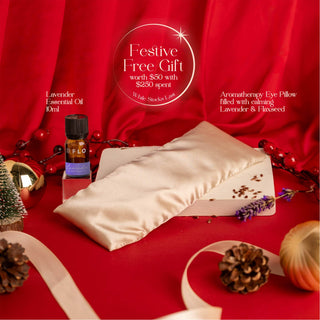 [FREE GIFT] Aromatherapy Eye Pillow + Lavender Essential Oil Set