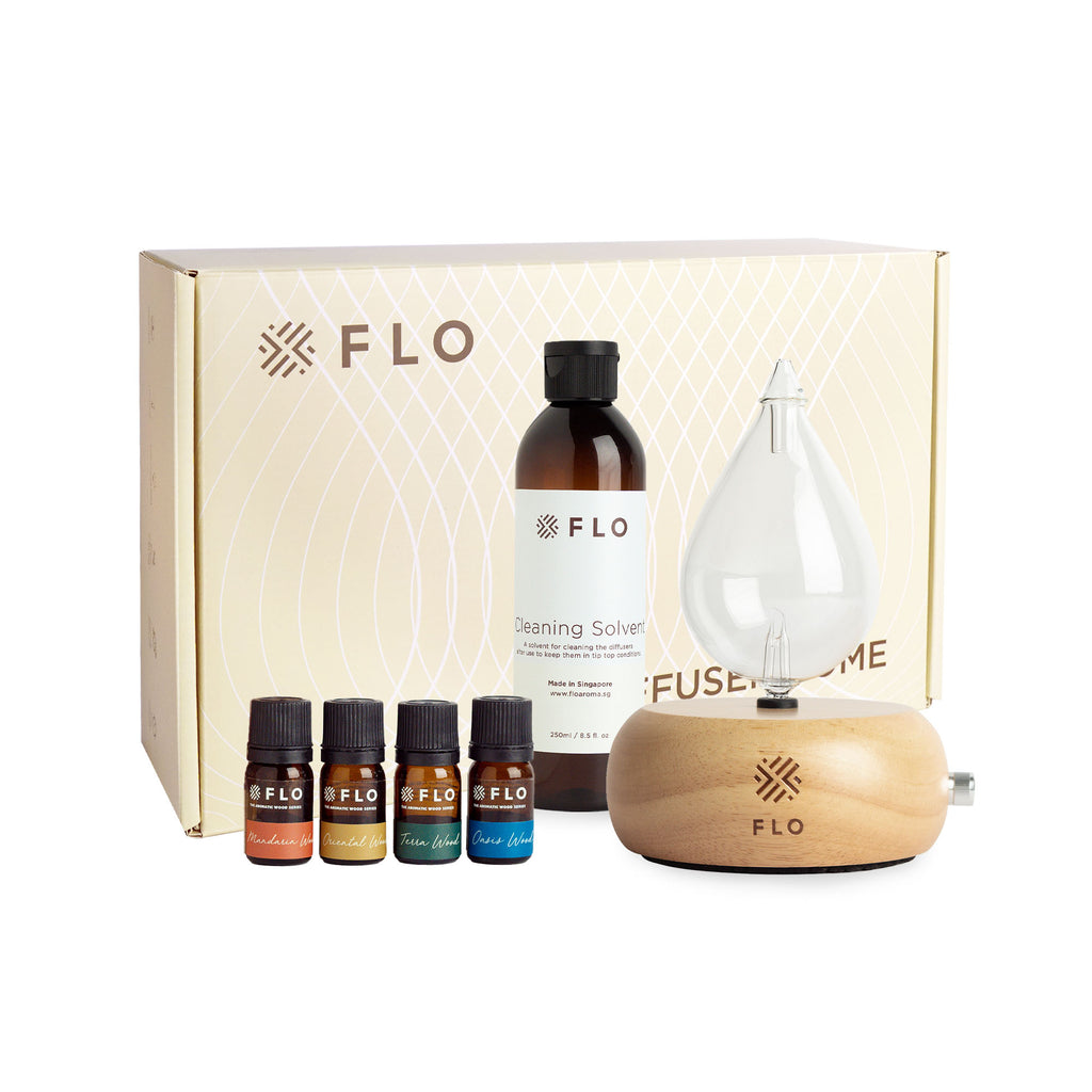 FLO Diffuser Home Aromatic Wood Bundle | FLO Aroma