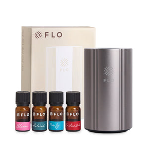FLO Diffuser Go with 4 Essential Oils.
