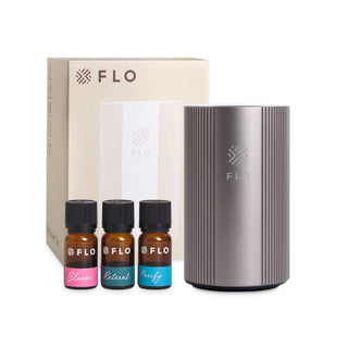 FLO Diffuser Go with 3 Essential Oils.
