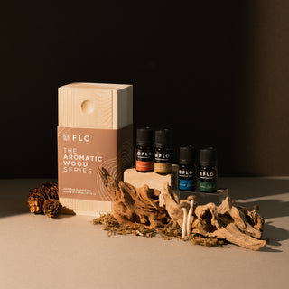Aromatic Wood Series Essential Oil Blends.