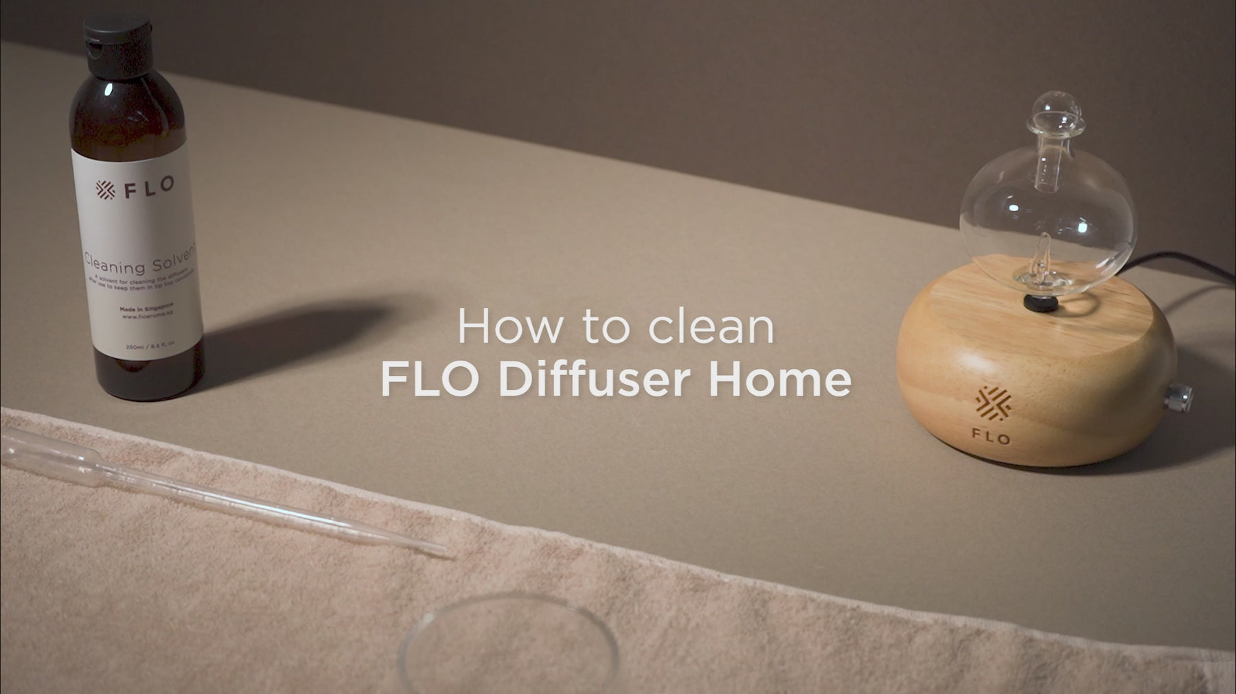 How to clean the FLO Diffuser Home.