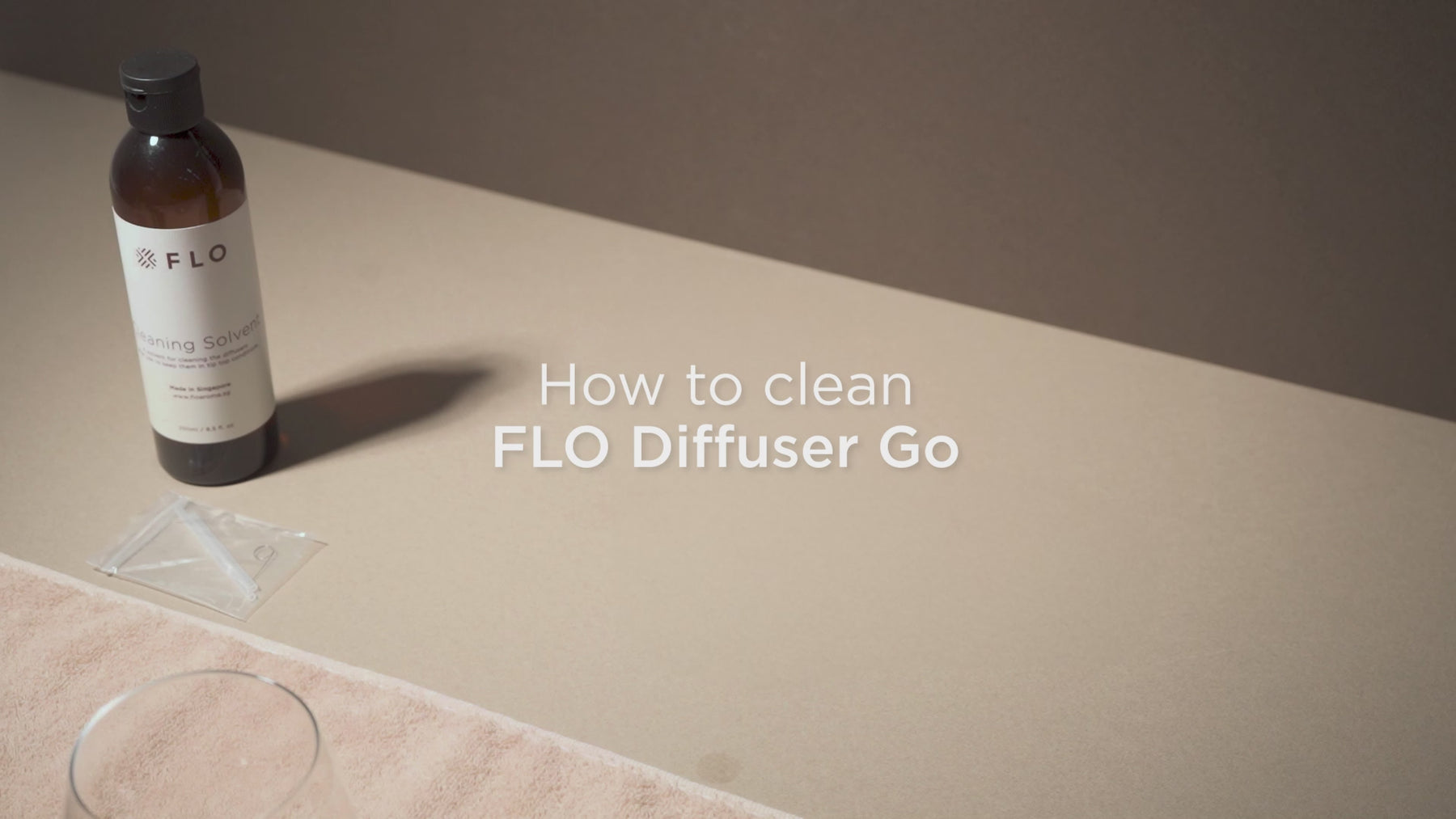 How to clean the FLO Diffuser Go.