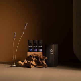 Velvet Black Diffuser Go with the Sleep Essential Oil Collection.