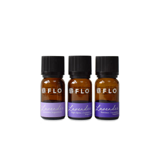 Lavender, Lavender High Alpine, and Lavender Provence Essential Oils.