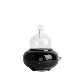 Sphere Glass Chamber with Black Ceramic Bse.